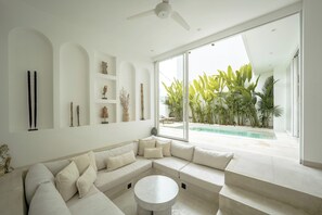 Living area - The Belluoccio Villa (Canggu)