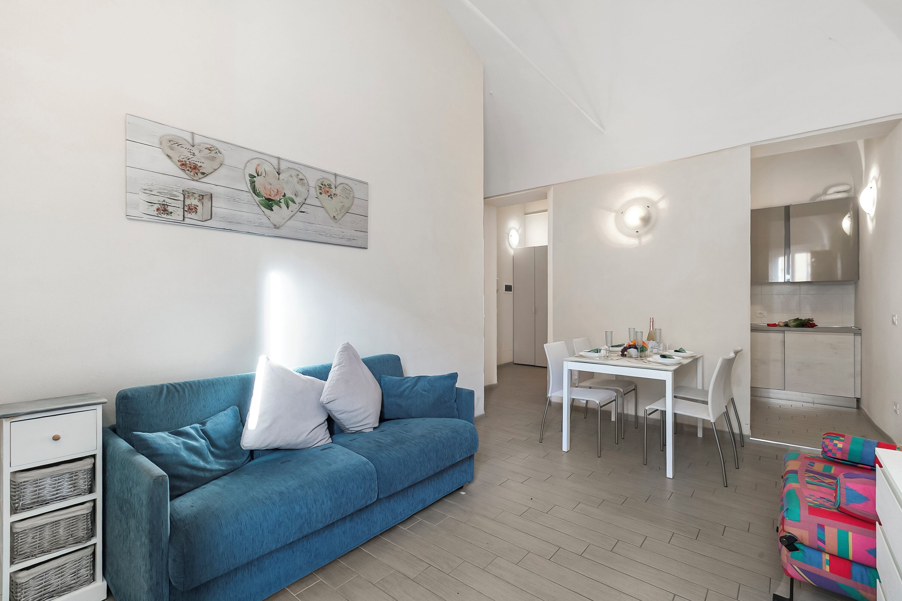 Appartamento Standard, 1 camera da letto, fronte mare (Garibaldi) | Area soggiorno | TV a schermo piatto 21 pollici con canali via cavo