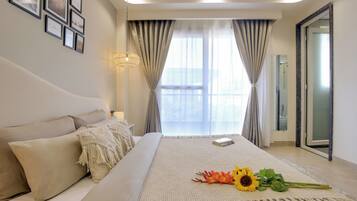 Departamento superior, balcón | Escritorio, tabla de planchar con plancha y wifi gratis