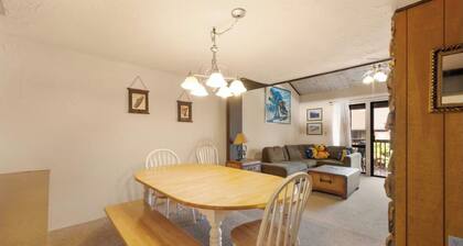 Just steps from Summit Ski Resort, wood burning fireplace & a foosball table