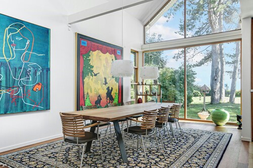 Strandhaus mit Meerblick und Privatstrand