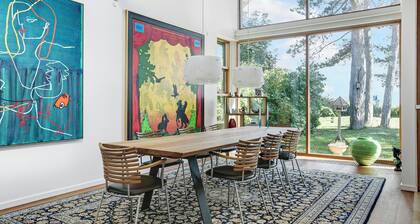 Strandhaus mit Meerblick und Privatstrand