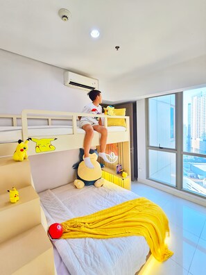 Apartment, 2 Bedrooms, City View | Desk, iron/ironing board, free WiFi - Pokemon By SanLiving - 2BR (Jakarta)