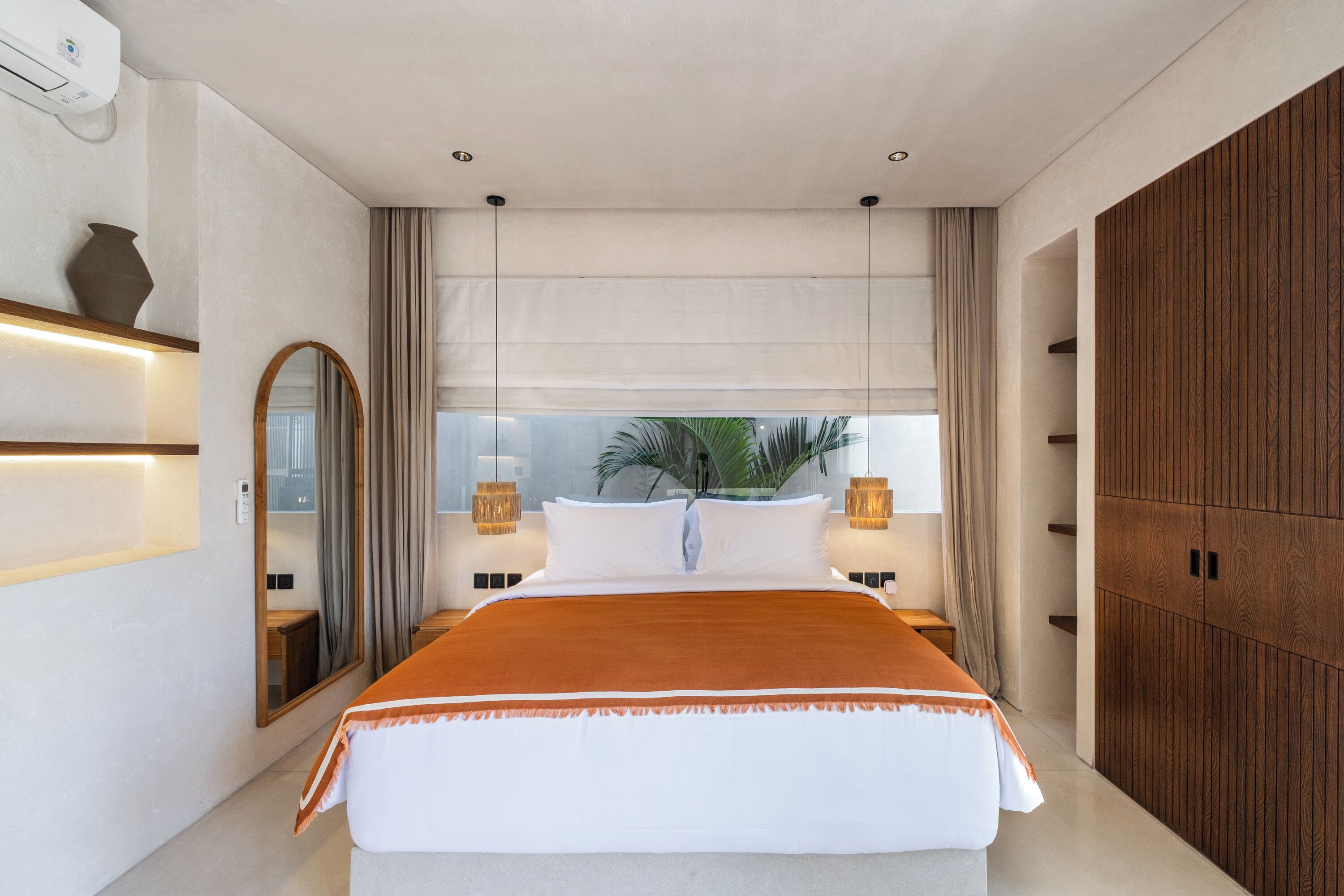 Frigobar, Wi-Fi de cortesia, roupa de cama