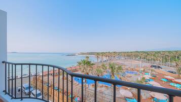 Standard Single Room, Balcony, Beach View | Terrace/patio