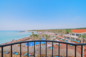 Chambre Simple Standard, balcon, vue plage