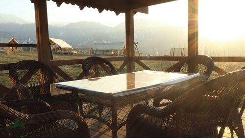 Nice 2-bedroom chalet with mountine view in charming Almaty