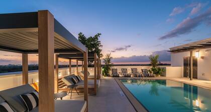 Family 2-bedroom suites in lovely New Coral Gables Hotel