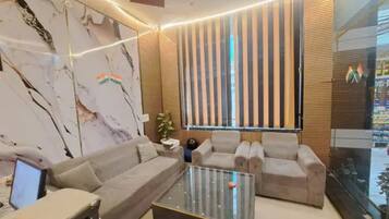 Sala de estar en el lobby