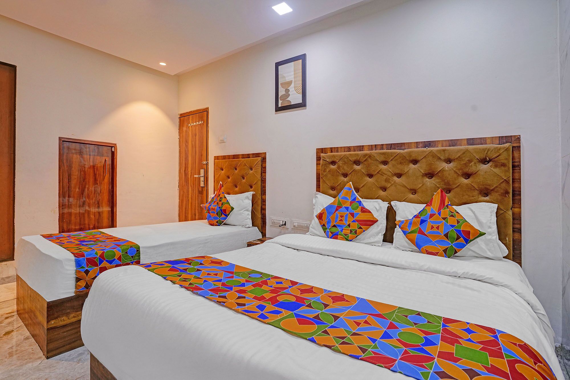 Bettwäsche aus ägyptischer Baumwolle, hochwertige Bettwaren, Zimmersafe