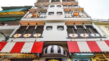 Fassade der Unterkunft