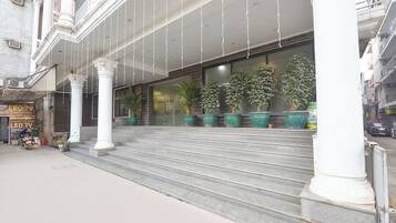 Entrada de la propiedad