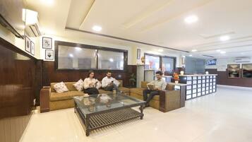 Sala de estar en el lobby