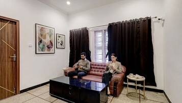 Sala de estar en el lobby