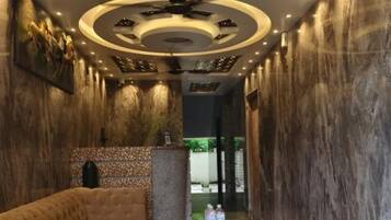 Zona de estar del vestíbulo