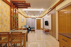 Zona de estar del vestíbulo