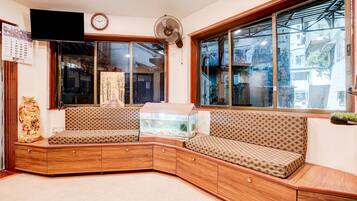 Sala de estar en el lobby