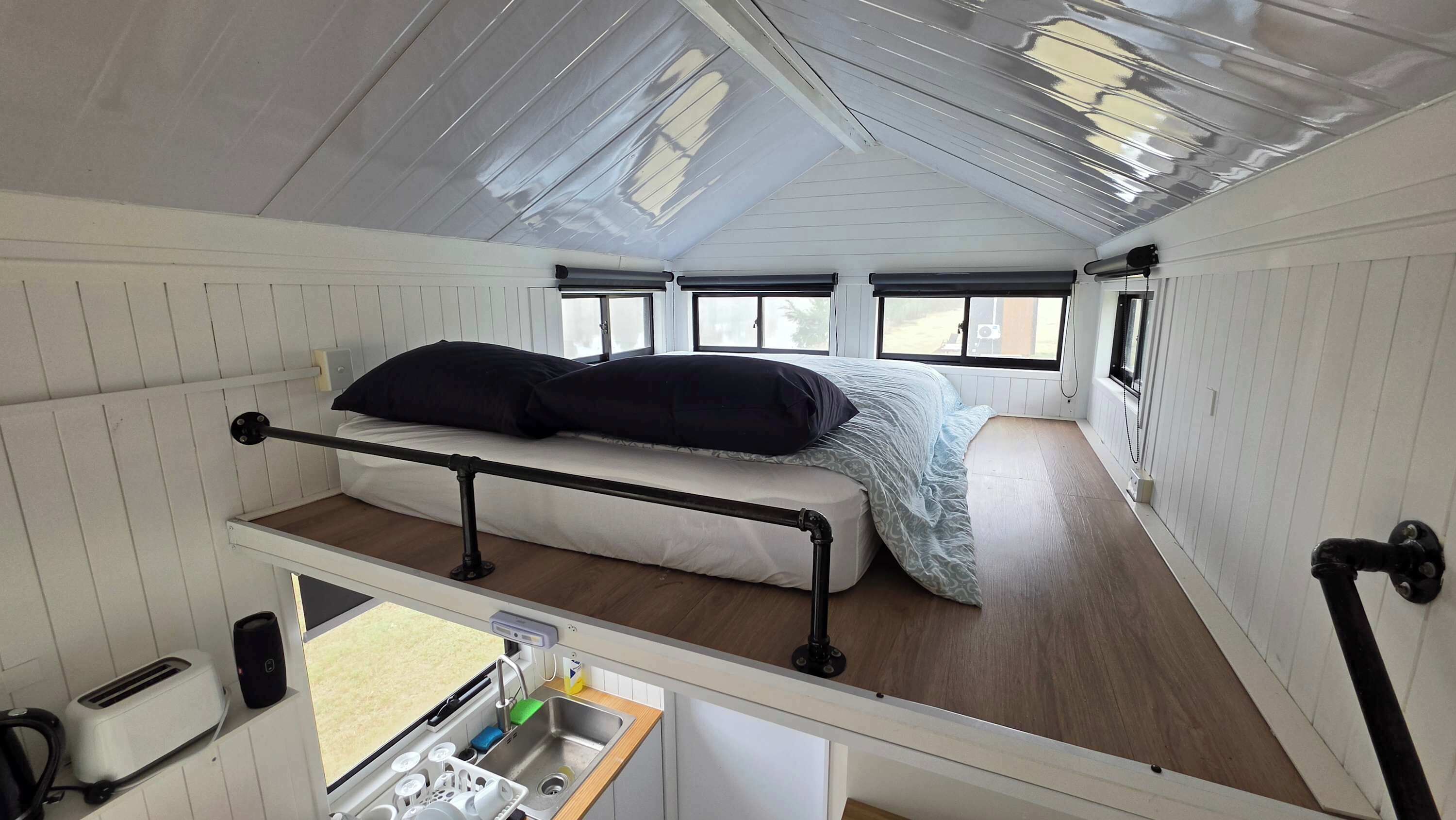 1 habitación y ropa de cama 