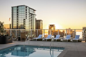 Unclassified image, 5 of 32, button - Rooftop Pool + Spa + Fitness Center | Little Italy Dining | Ancora by AvantStay (San Diego)
