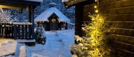 Overnattingsstedets uteområder