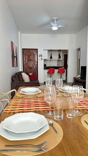Dining - Atlântica 2 bedrooms (Copacabana)