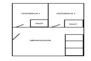 House | Floor plan - 4 Star Holiday Home in Aabybro (Aabybro)