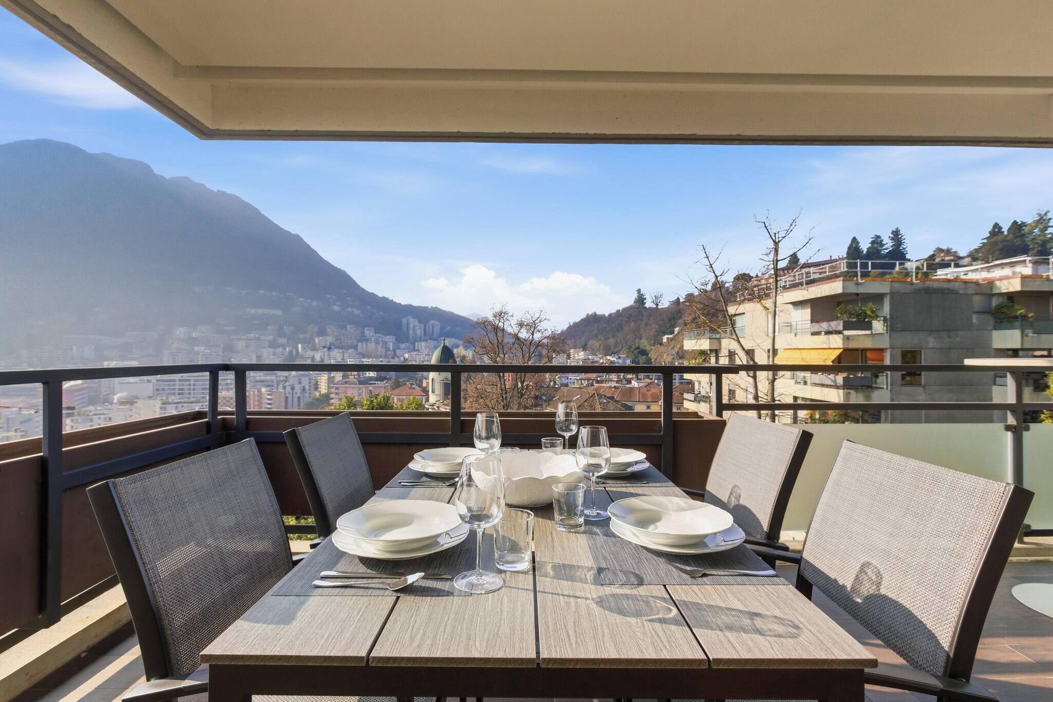 Apartment, 2 Schlafzimmer | Balkon