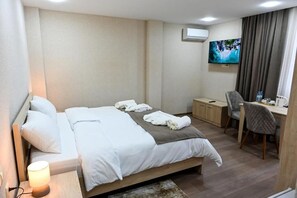 Chambre Double Standard, balcon, vue ville