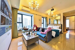 Living room - Dalian Jianan gongguan Seaview Hotel (Dalian)