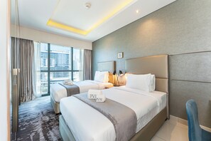 Luxury Apartment, 2 Bedrooms, Non Smoking, City View - PVH - Paramount - Upscale 2BR (Dubai)