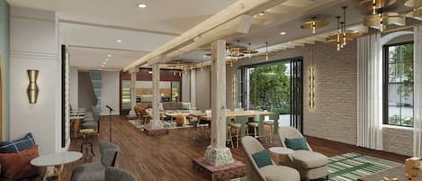 Lobby lounge