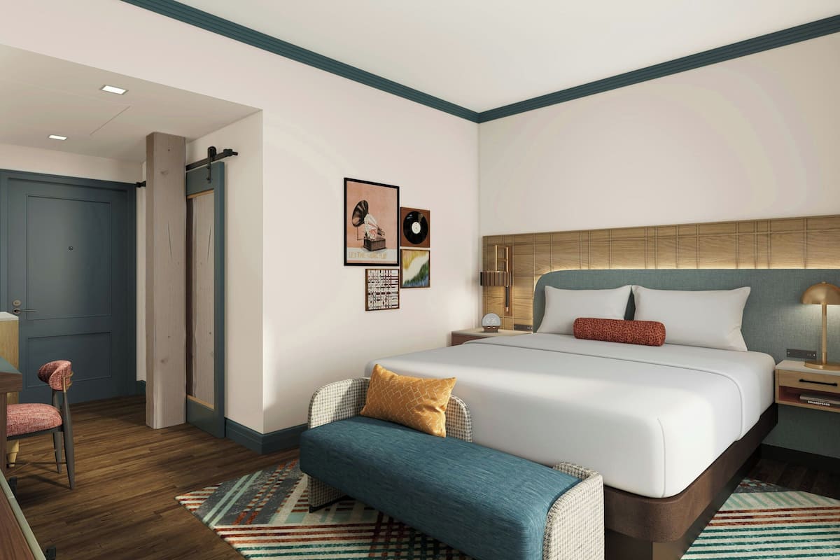 Standard-huone, 1 suuri parisänky