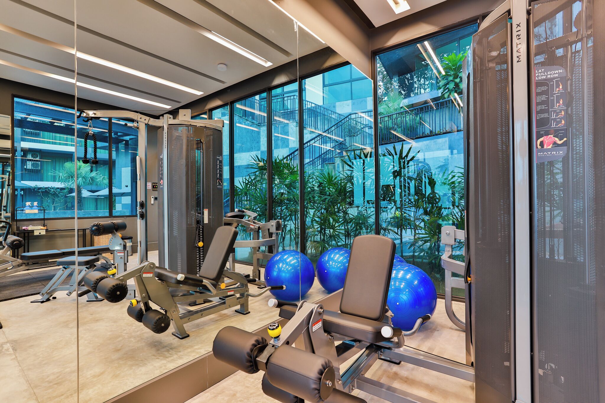 Fitnessbereich