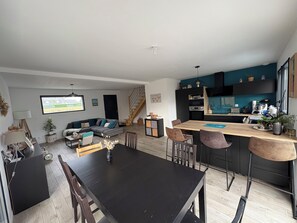 Living area - Recent house in Séné, at the gateway to the Gulf of Morbihan, 5 minutes from the Port of Vannes (Séné)