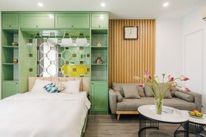 1 bedroom, iron/ironing board, WiFi - Căn hộ Vinhomes D'capitale Trần Duy Hưng - Mango Housing (Hà Nội)