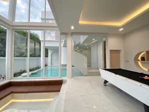Luxury Villa, 4 Bedrooms, Private Pool | Living room - The Pool Space — ICONIC Pool Villa (Pattaya)
