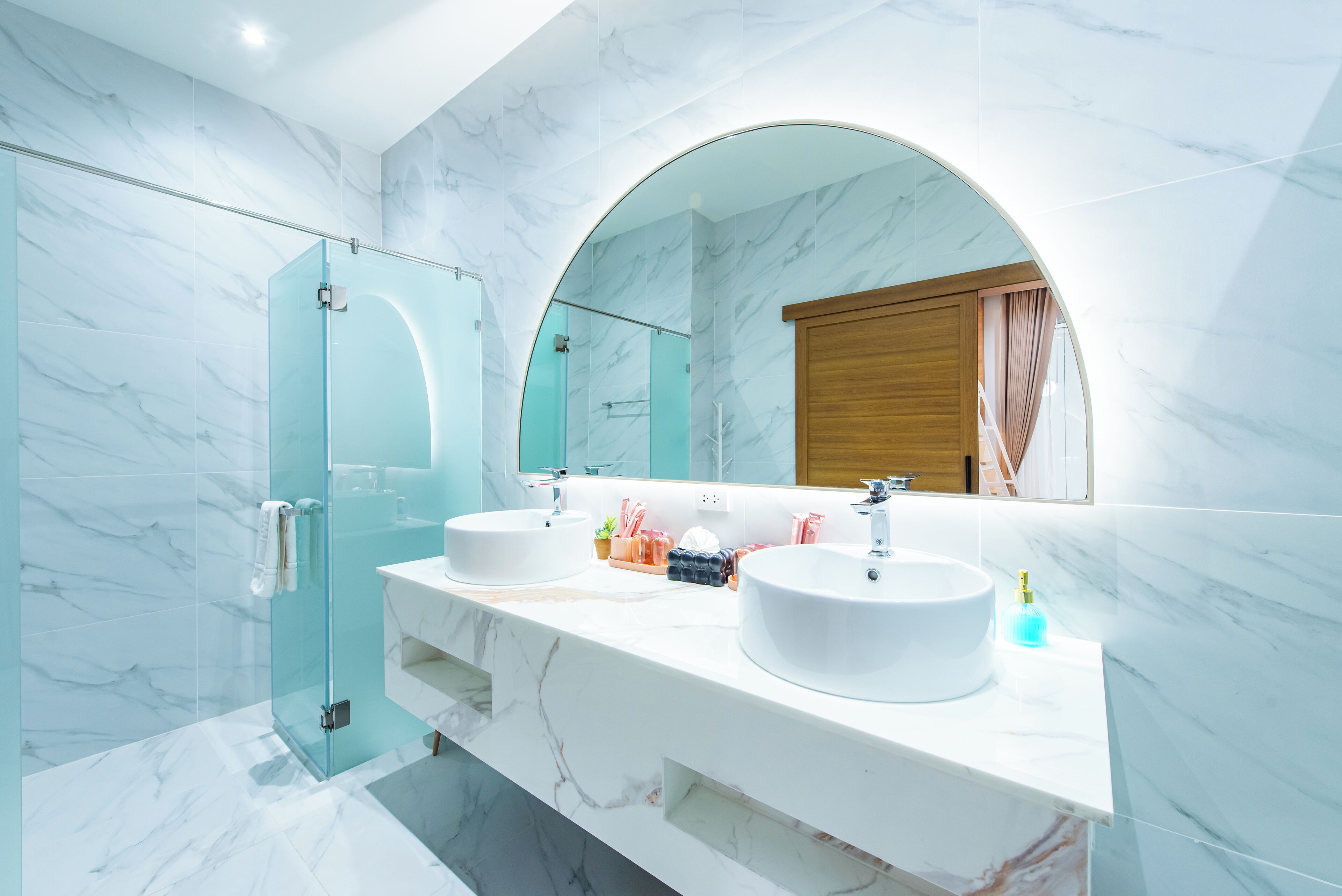 Luxury Villa, 5 Bedrooms, Private Pool | Bathroom | Separate tub and shower, free toiletries, hair dryer, slippers