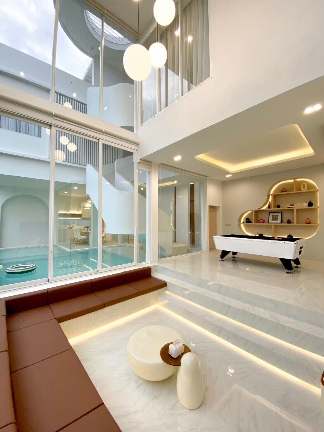 Luxury Villa, 4 Bedrooms, Private Pool | Living room