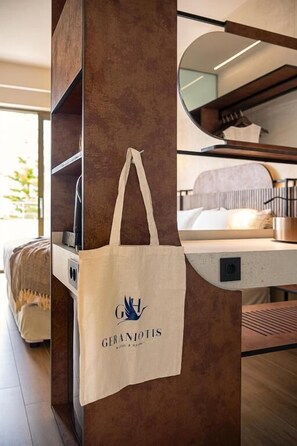 Superior Double or Twin Room, Balcony, Partial Sea View | In-room safe, soundproofing, iron/ironing board, free WiFi - Geraniotis Hotel & Resort  (Platanias)