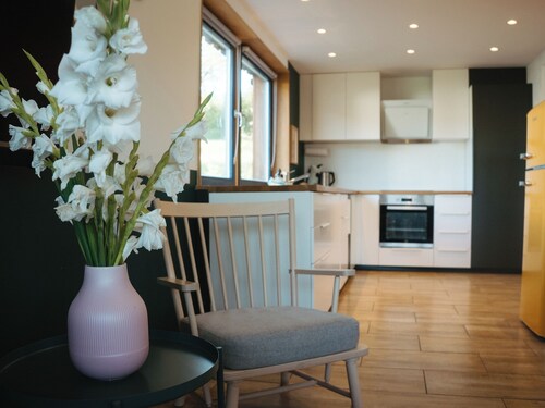 Vacation apartment "Bird's Nest". Close to nature on the Albtrauf. Enjoy your vacation.