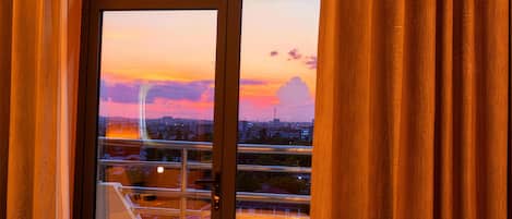 Quarto casal superluxo, sacada | Parte interna