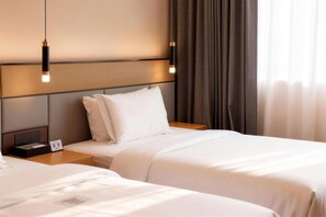 商务双床房, 阳台