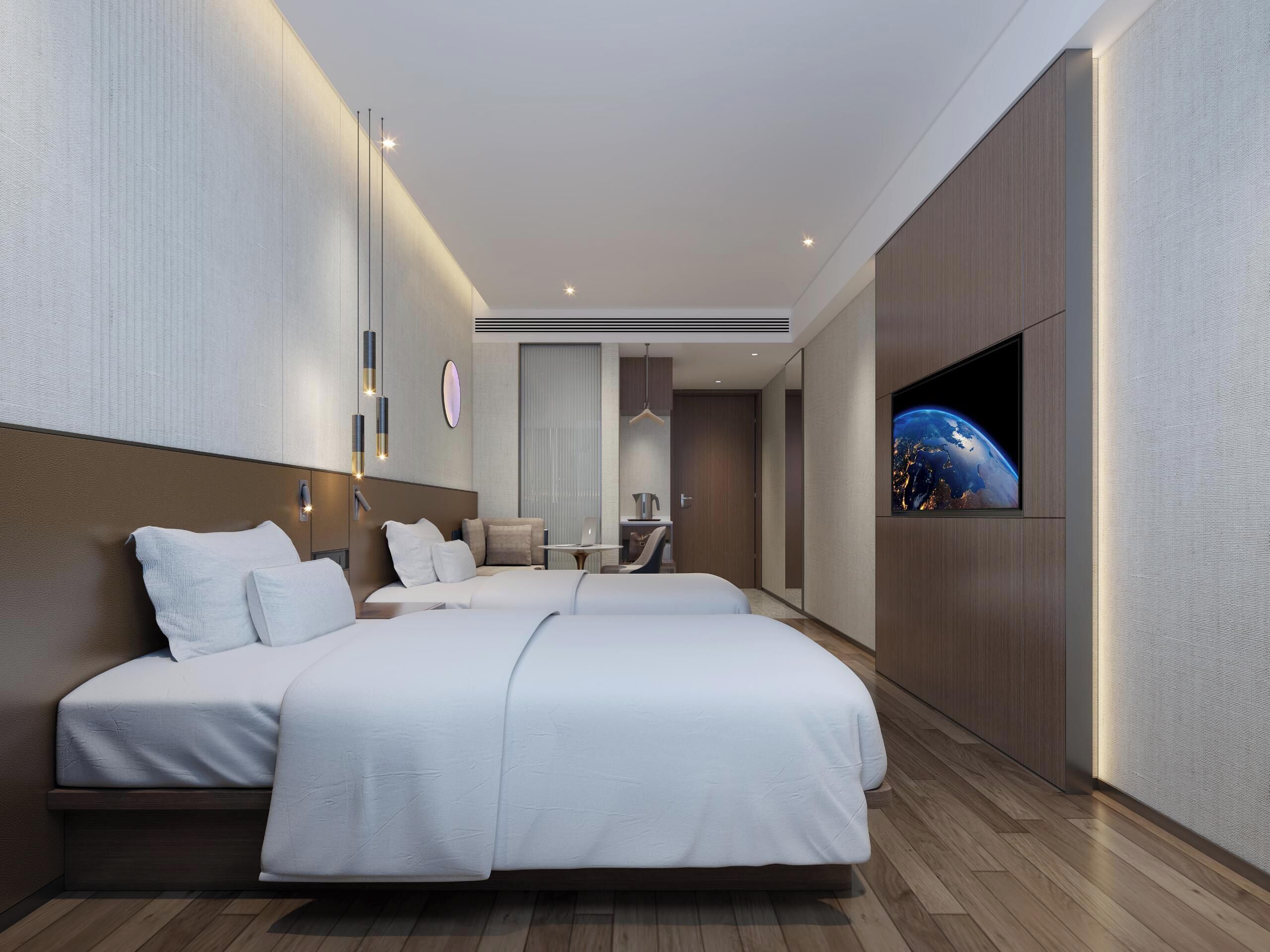 Family Twin Room | Free WiFi