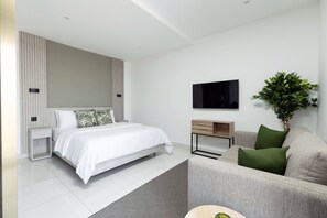 行政開放式客房, 露台, 城市景 | 熨斗/熨衫板、免費 Wi-Fi
