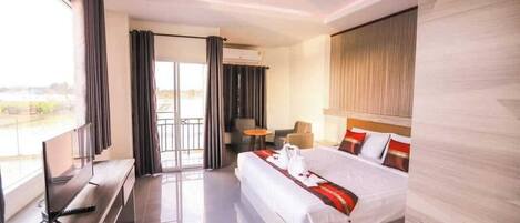 Standard King Room | 办公桌、折叠床/加床(额外收费)、免费 WiFi、床单