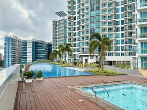 Apartamento, 1 quarto, acessível | Piscina