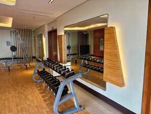 Departamento, 1 habitación, con acceso para personas discapacitadas | Sala de fitness
