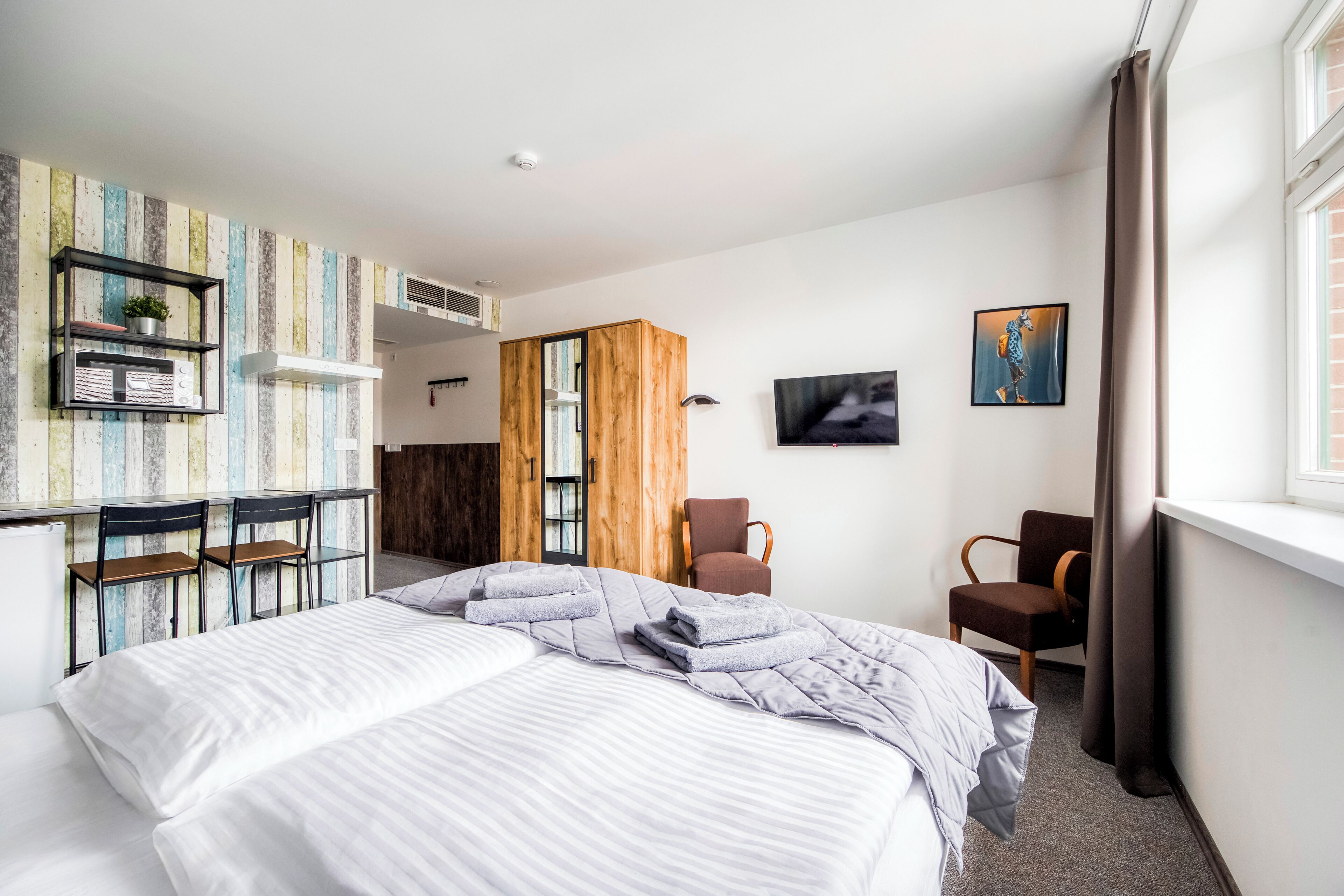 In-room safe, desk, iron/ironing board, free WiFi