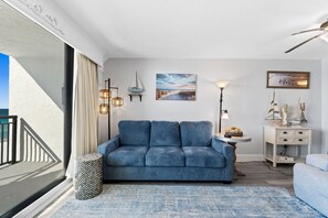 TV - SunDestin Gulf-View 1BR Condo | 8th Floor, Indoor/Outdoor Pools, Private Beach Access (Destin)