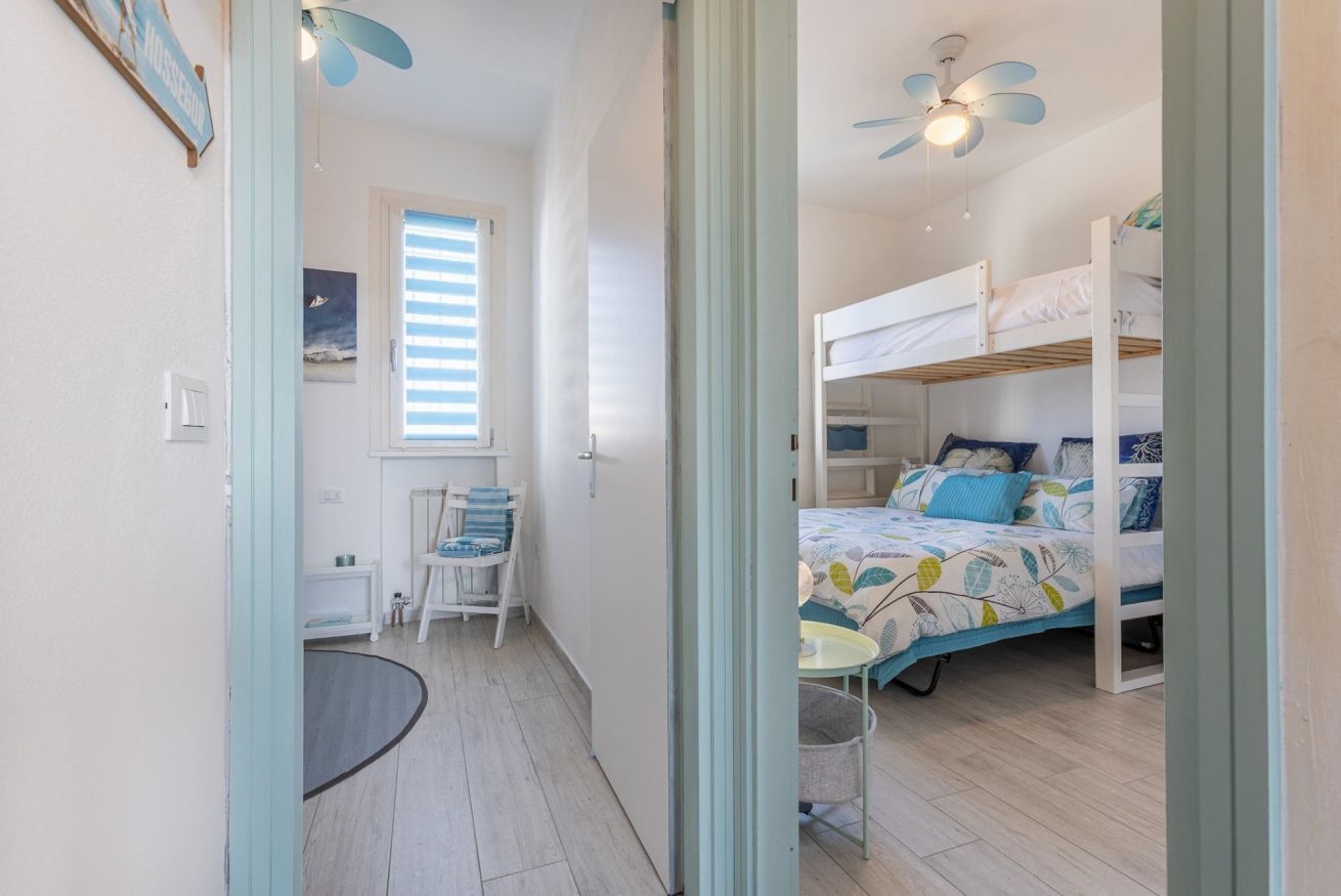 2 bedrooms, iron/ironing board